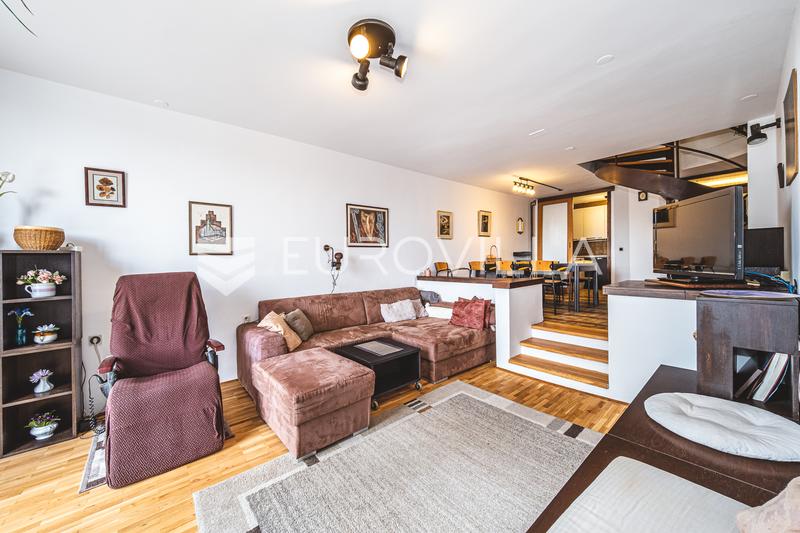 Zagreb, Ksaver, three-story apartment 100 m² garage and storage room 20 m², total 127 m²