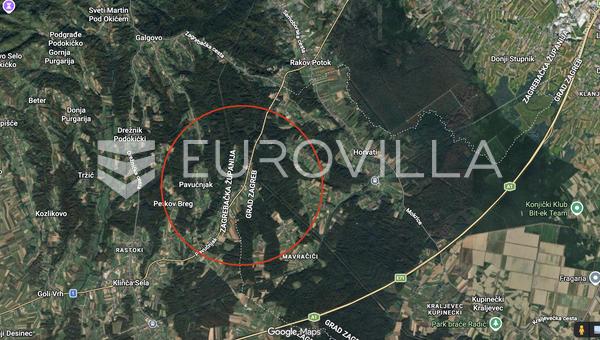 Samobor, Pavučnjak, terreno edificável, 3.104 m²