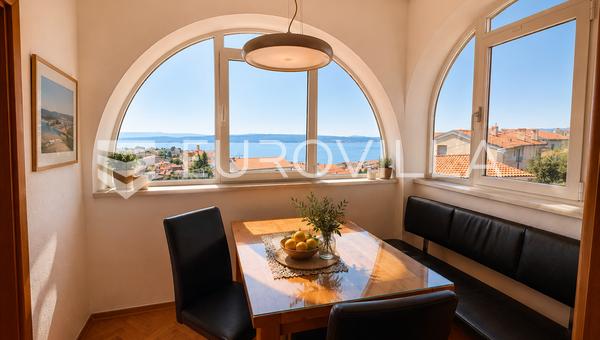 Crikvenica, Selce, négyszobás apartman tengerre néző kilátással és saját parkolóhellyel