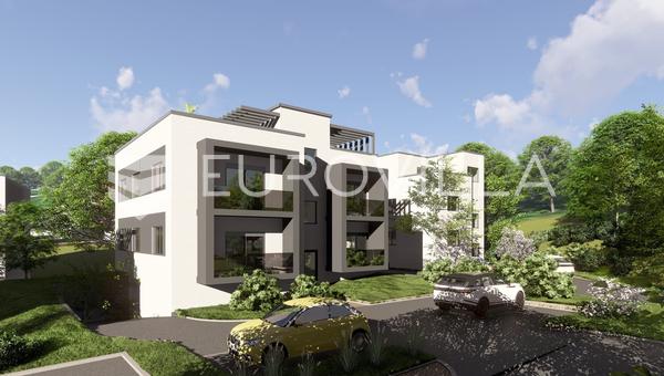 Zágráb, Dubrava, gyönyörű négyszobás lakás 89 m2 hasznos alapterülettel ÚJ ÉPÍTÉSŰ