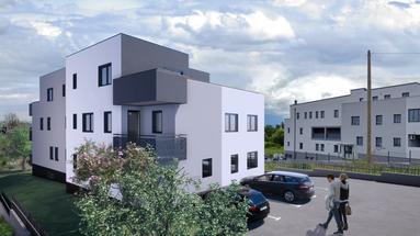 Samobor, appartement met één slaapkamer 60 m², garage - NIEUWBOUW