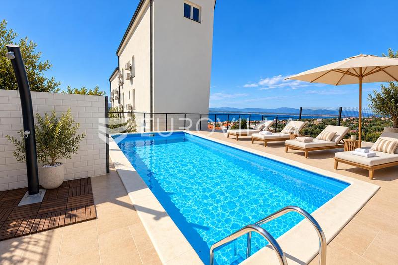 Crikvenica, hus med 4 lejligheder, swimmingpool og havudsigt, 212 m² - 11