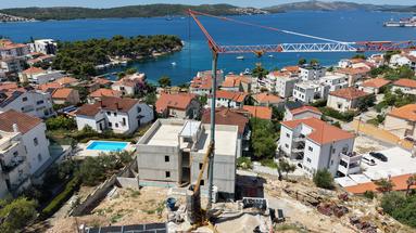 Trogir, Čiovo, two-bedroom apartment with sea view