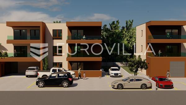 Istria, Medulin, edificio moderno de nueva construcción - apartamento en planta baja con jardín de 60 m²