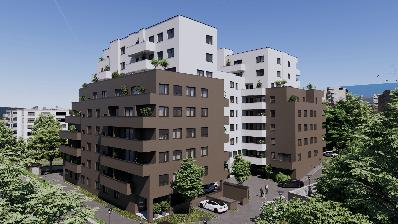 Záhreb, Trešnjevka, HERITAGE, trojizbový byt 62 m2