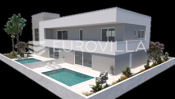 Privlaka, Skrapavac - Mieszkanie 104,80 m² z prywatnym basenem i ogrodem blisko morza.