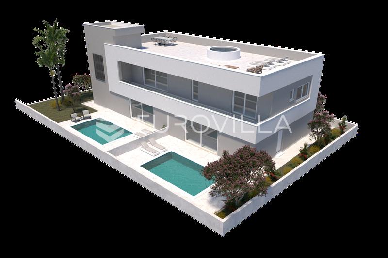 Privlaka, Skrapavac - Appartement de 104,80 m² avec piscine privée et jardin près de la mer. - 2
