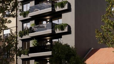 Britanski trg, edificio nuevo, hermoso apartamento de 3 habitaciones con garaje.