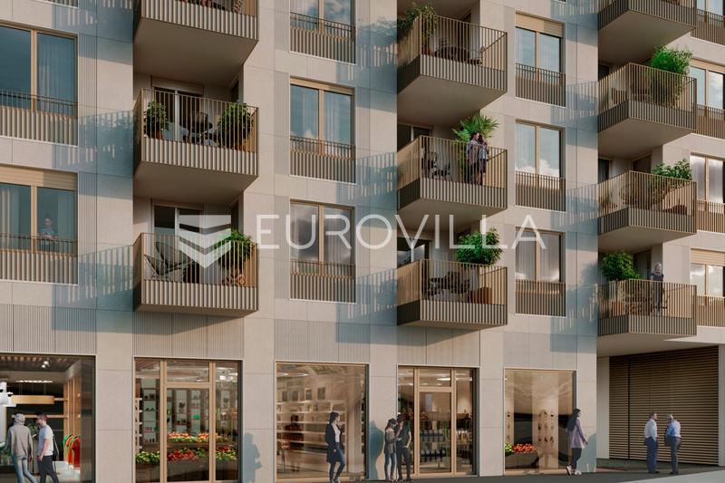 Zagreb, Nova Cesta, three-room apartment of 96,75 m² with a loggia - PREMIUM NEW BUILD - 2