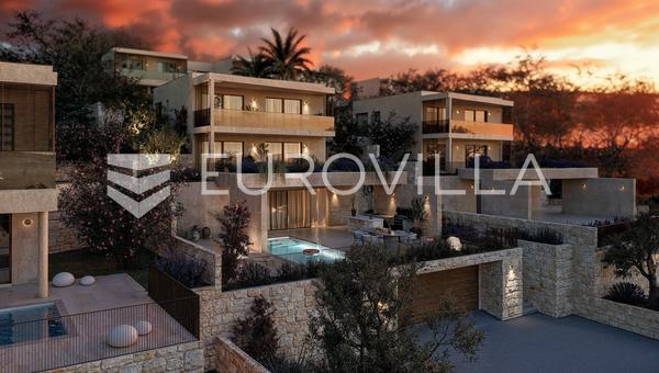 Trogir, Ciovo, villa med pool på en fantastisk beliggenhed