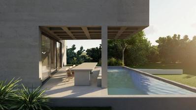 Split, Kaštel Gomilica, predivna novoizgrađena luksuzna vila s bazenom, 500 m od mora