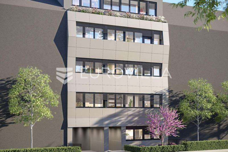 Zagreb, Petrova, luksuzan četverosoban stan, 96 m², NOVOGRADNJA