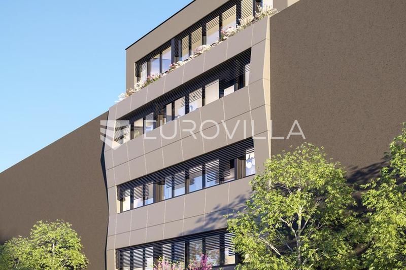 Zagreb, Petrova, luksuzan četverosoban stan, 96 m², NOVOGRADNJA