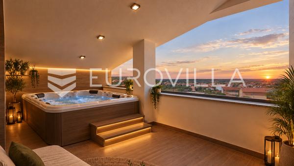 Istrien, Fažana - Eksklusiv Duplex Penthouse Lejlighed med Havudsigt, Nybyggeri 2026