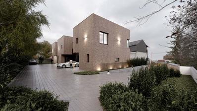 Zagreb, Maksimir, een modern rijtjeshuis, nieuwbouw (Remete Hills), 138 m2 + garage en parkeerplaats