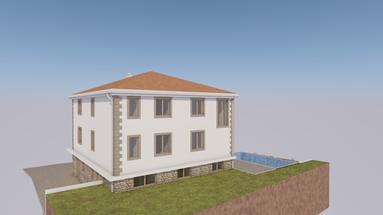 Hvar, Jelsa, apartamento de dois quartos em construção, área útil líquida de 114 m²