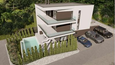 Istra, Duga Uvala, moderna villa s pogledom na more 248m2