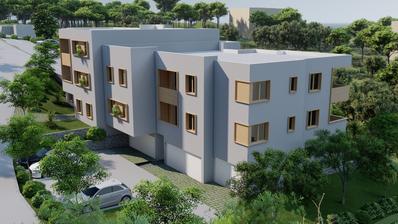 Ciovo- Slatine, 1. kat daire 35,58 m² deniz manzaralı ve otopark yeri
