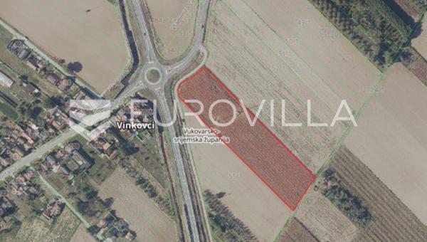Vinkovci - Mirkovci, Tarım Arazisi 10.953 m² Çevre Yolu Yakınında - Yatırım Fırsatı