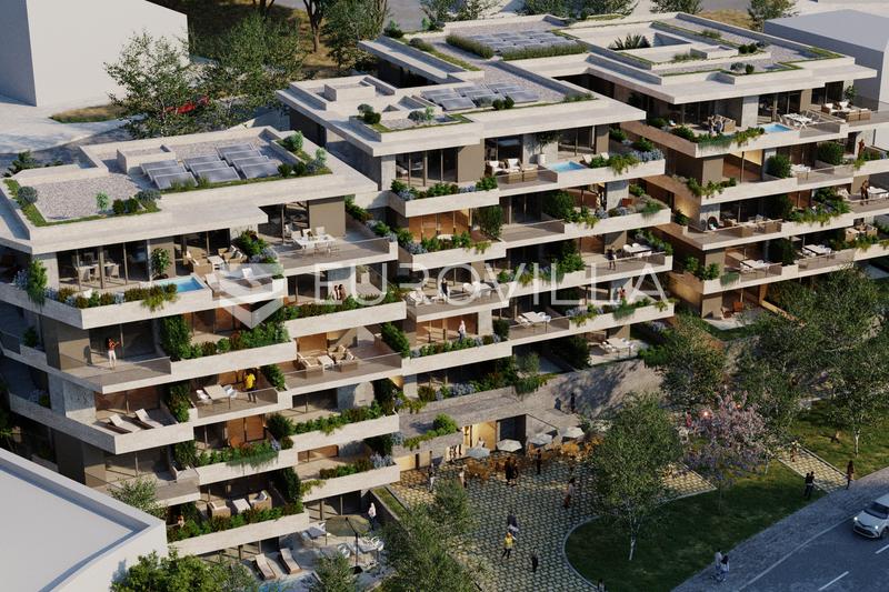 Split, Podstrana, TERRACES - EXCLUSIVE PROJECT - two-bedroom apartment with terrace