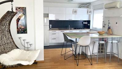 Zagreb, Sveta Klara - apartamento de três quartos lindamente mobilado de 87 m² com um terraço espaçoso, p