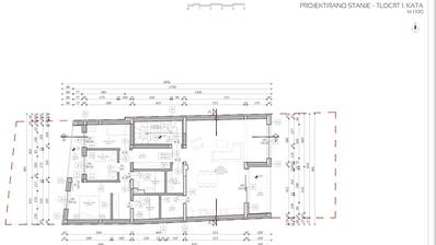 Osijek, strogi centar, 4 soban stan površine 127 m² u urbanoj vili