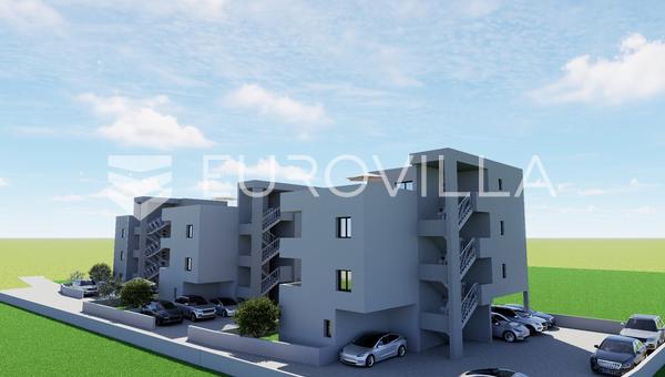 Trogir, dvosoban stan na prvom katu neto korisne površine 52,78 m², S3 Objekt B