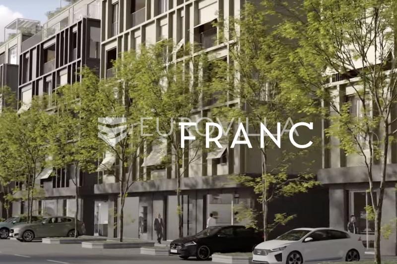 Zagreb, Trg Franje Tuđmana, prekrasan četverosoban stan 123 m², 2 garažna mjesta, spremište - 1