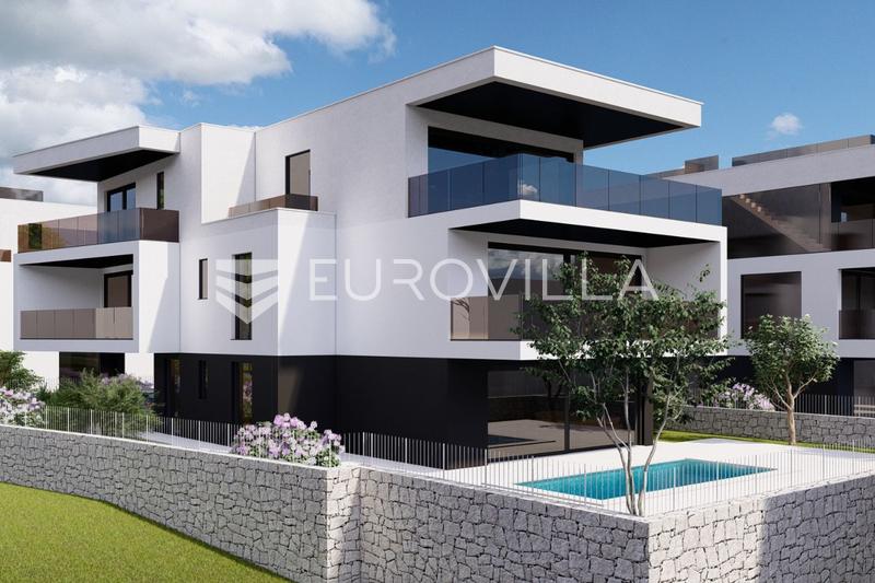 Krk, Njivice, building plot with valid building permit, 519 m², 500 m from the sea - 6