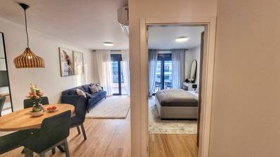 Zadar, Borik, modern egyszobás lakás kiváló helyen, hosszú távú bérlés
