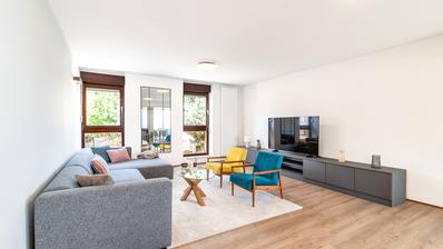 Zagabria, via Petrova, moderno appartamento con tre camere da letto, balcone e posto auto 108 m²