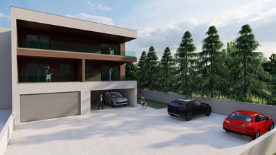 Pola Valmade, nuova costruzione con giardino in posizione privilegiata