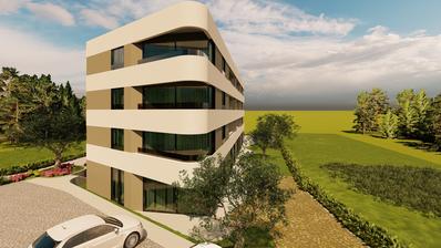 Istrien, Tar, NYBYGGE, Lyxig trerumslägenhet 67,57 m2, med fantastisk utsikt över havet och Alperna