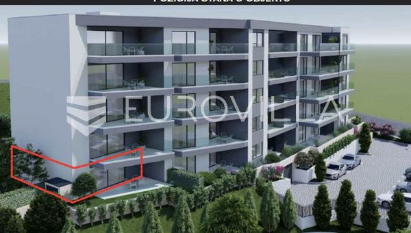 Makarska, lussuoso appartamento bilocale con vista panoramica sul mare, nuova costruzione 2026.