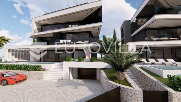Zara, Petrcane, lussuoso attico modernamente attrezzato con terrazza panoramica e piscina