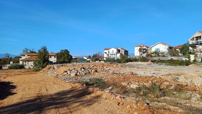 Malinska, Bogovici, parcela edificable para una casa adosada o pareada, 500 m²