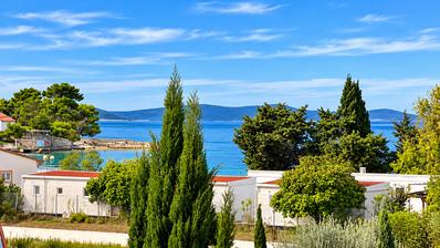 Zadar, Petrčane - Attraktiv tomt på 2 271 m², endast 250 m från havet