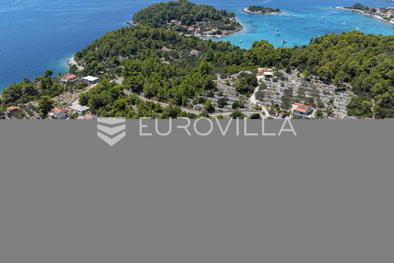 Korčula-sziget, Vela Luka, építési telek a tenger közelében - 8