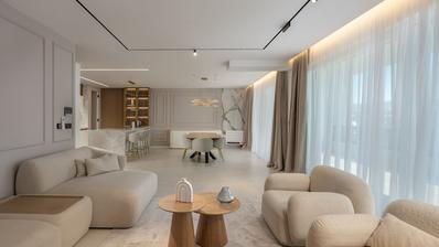 Opatija, luksuzan četverosoban stan s pogledom na more NKP 142.87 m2