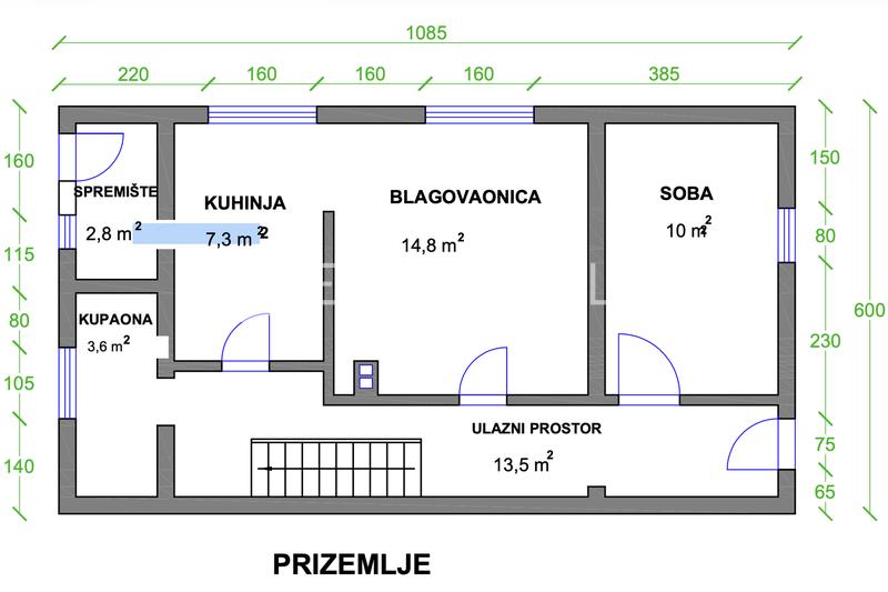 Zagreb, Gračani, lijepa kuća u parku prirode, 100 m² - 11