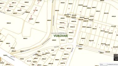 Vukovar, Mitnica, stavební pozemek 528 m²