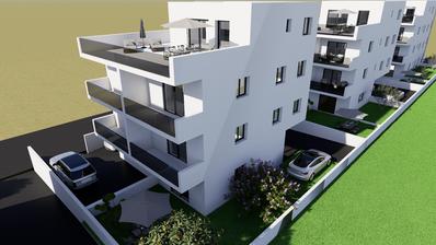Trogir, dvosoban stan na drugom katu neto korisne površine 47,72 m², S5 Objekt 1