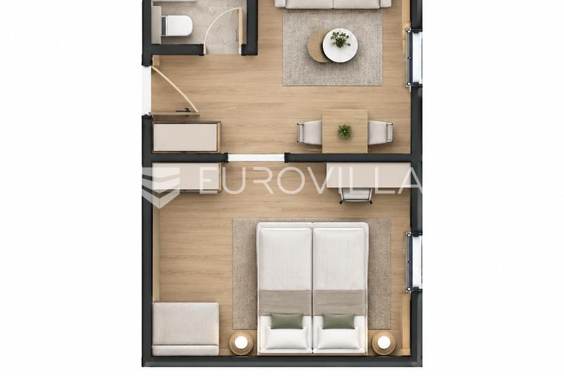 Crikvenica, NOVO EMPREENDIMENTO, apartamento de luxo A27, 29,12 m², 2º andar, perto do mar e da cidade - 8