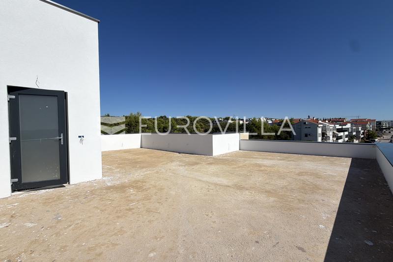 Zadar, Diklovac, kaksio uudiskohteessa kattoterassilla, 117,55 m² - 16