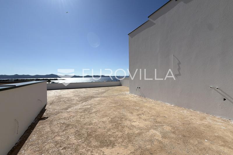 Zadar, Diklovac, kaksio uudiskohteessa kattoterassilla, 117,55 m² - 14