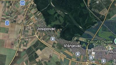 Osijek, Josipovac, na prodaju građevinsko zemljište sa svom infrastrukturom, 1140 m²