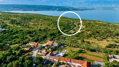 Posedarje, Podgradina, bouwgrond van 989 m²