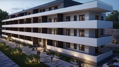 Zagreb, Siget, atractivo piso de tres habitaciones + garaje de 107 m2, OBRA NUEVA