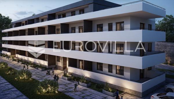 Zágráb, Sziget, vonzó háromszobás lakás + garázs 107 m2, ÚJ ÉPÍTÉS