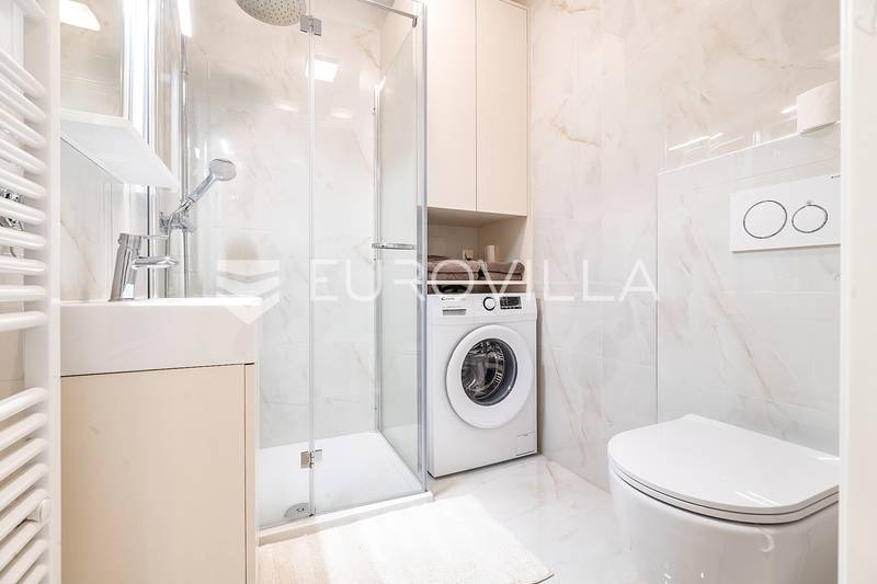 Zágráb, Britanski trg, stúdiólakás 50 m² loggiával, bérlés - 7